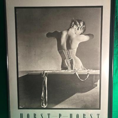 Horst P. Horst Framed Corset Photography Print