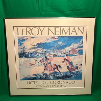 Leroy Neiman Hotel Del Coronado Framed Print