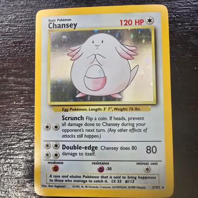 Chansey Holo 1st Ed, 1999