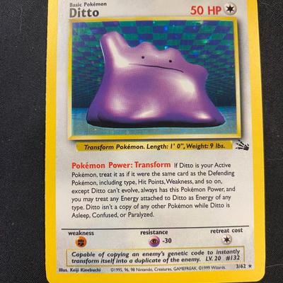 1999 Pokemon Base Set Ditto