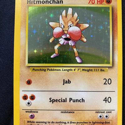 Hitmonchan Holo ““ Base Set