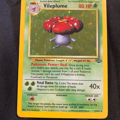 Jungle Set Holo Vileplume