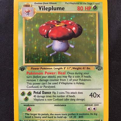 Pokemon Jungle 1st Edition Holo