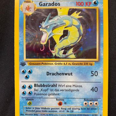 Pokemon First Edition Holo Garados