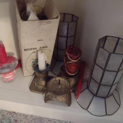 Nice Collection of Candle Holders, Tea Lights and Candle Accessories Home Decor
