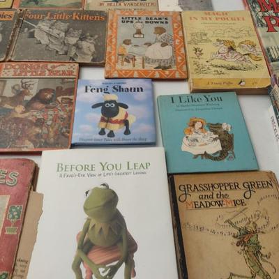 Large Assortment of Vintage Children's Books Various Titles and Condition