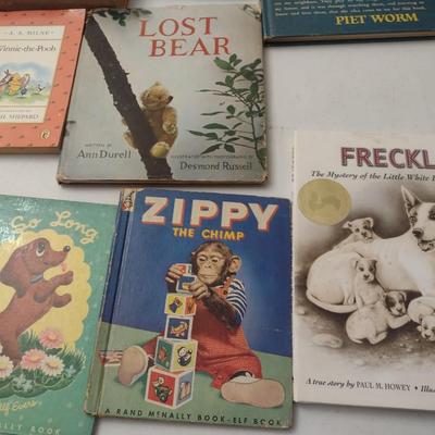Large Assortment of Vintage Children's Books Various Titles and Condition