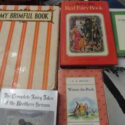 Large Assortment of Vintage Children's Books Various Titles and Condition