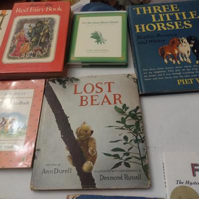 Large Assortment of Vintage Children's Books Various Titles and Condition