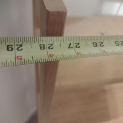 Solid Wood Three Shelf Bood Stand