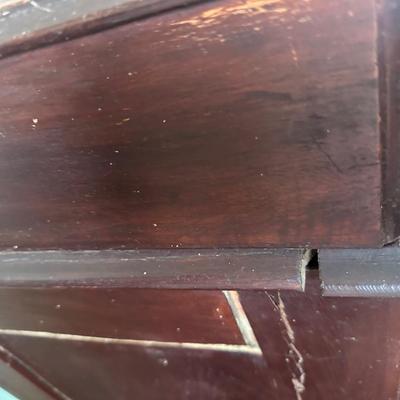 Victorian-Style Dresser with Mirror and Marble
