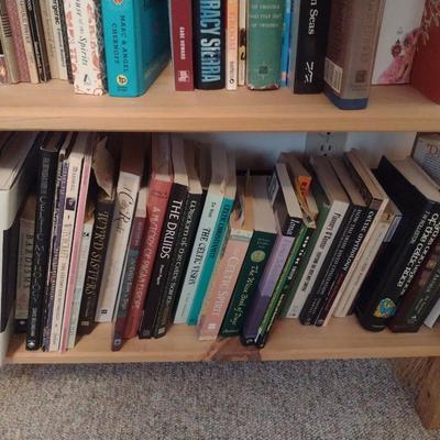 Large Collection of Books Various Authors Fiction, Non-Fiction, Self-Help, Fantasy (Books Only) Choice C