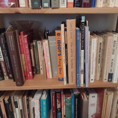 Large Collection of Books Various Authors Fiction, Non-Fiction, Self-Help, Fantasy (Books Only) Choice C