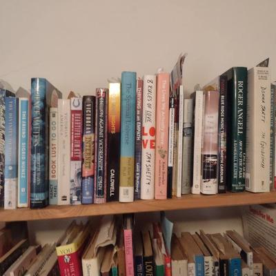 Large Collection of Books Various Authors Fiction, Non-Fiction, Self-Help, Fantasy (Books Only) Choice C