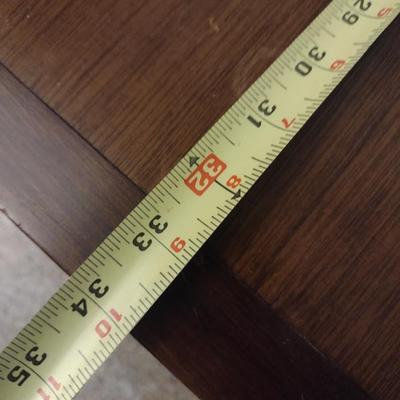 Wood Inlay Low-Profile Coffee Table