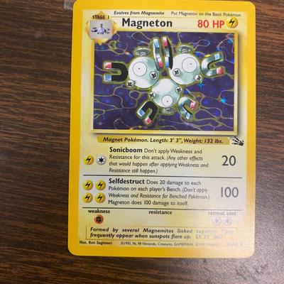 Magneton Pokemon Card â€“ Base Set