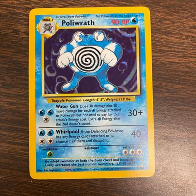 Poliwrath Holo Base Set 2