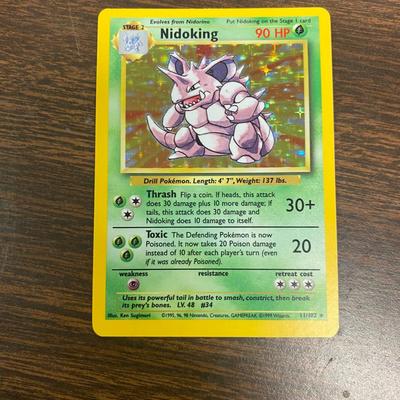 Base Set Nidoking 90 HP