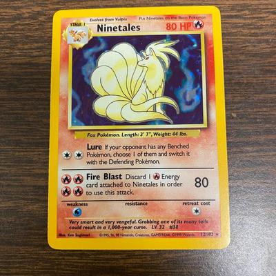 Ninetales Holo Base Set 1999