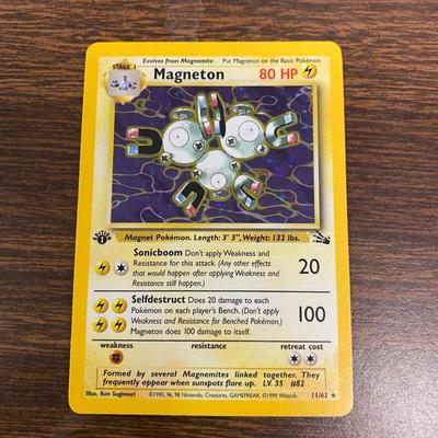1st Edition Holo Magneton