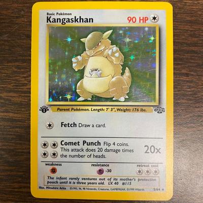 Kangaskhan Card, 1st Edition