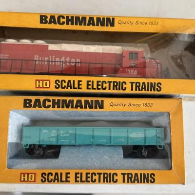 Backman HO Train Cars - Original Boxes