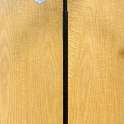 Sale Photo Thumbnail #597: Four individual lights, each can be pointed in a different direction. Each light is turned on and off by touching it.  Pole is telescopic, can be raised and lowered as desired.