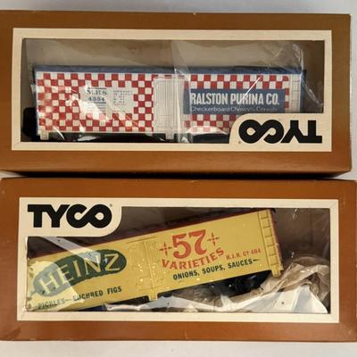Tyco Ralston and Heinz Cars Original Boxes HO