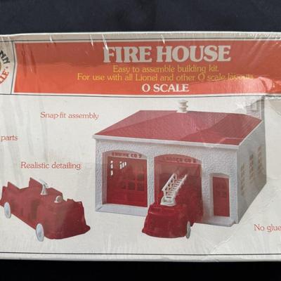 Bachman O scale Fire House Seal Loose Unopened Original Box