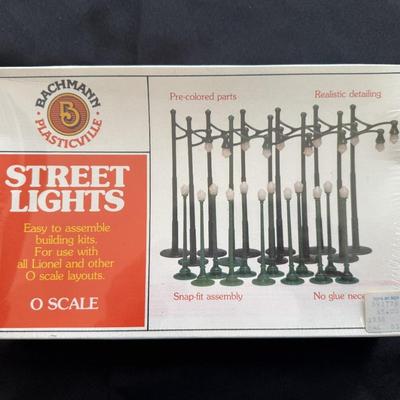 Bachman O scale Street Lights Sealed Original Box #2