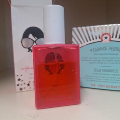 Rue 21 California Dreaming Eau de Parfum spray- over 75% full and Radiance reboot skin care