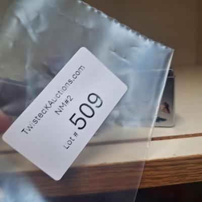 2 chrome Zippo lighters