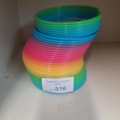 rainbow plastic slinky