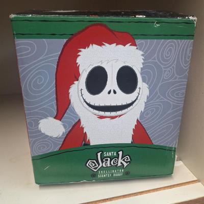 Scentsy buddy Santa Jack Skellington plush