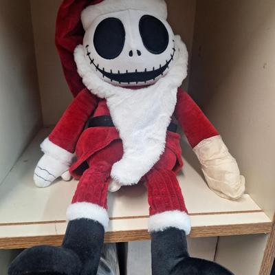 Scentsy buddy Santa Jack Skellington plush
