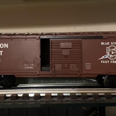 Lionel O Gauge Train Car 9414 Blue Streak Cotton Belt Route