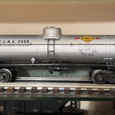 Lionel O Gauge Train Car SUNX 2555 - Like New