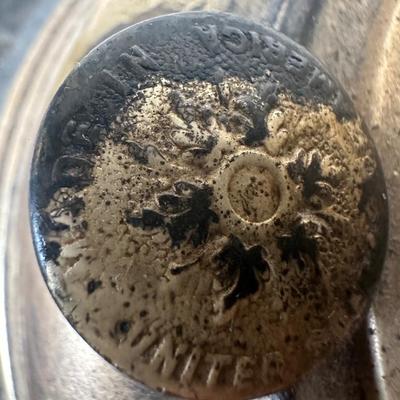 Antique American Made Converted Oil Lamp with Ornate Cherub Body