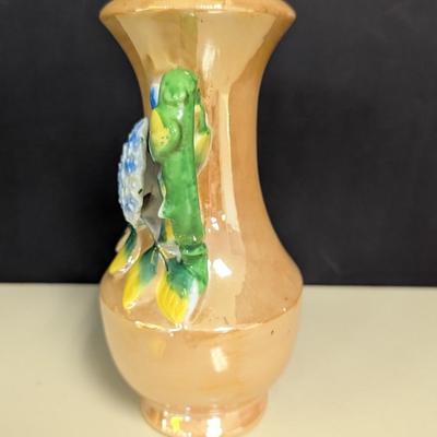 Antique Porcelain Decorative Vase Hand Painted Made In Japan