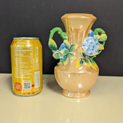 Antique Porcelain Decorative Vase Hand Painted Made In Japan