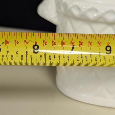 Vintage Ceramic Basket With Chicken Lid