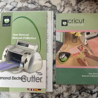 Cricut Lot: Two Cutting Machines with Cartridges, Tools & Supplies