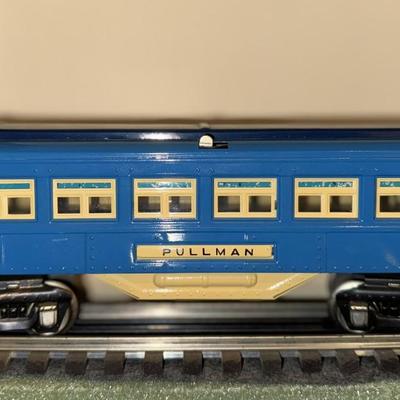 4 MTH Blue Lionel O Gauge New York Central Train Cars