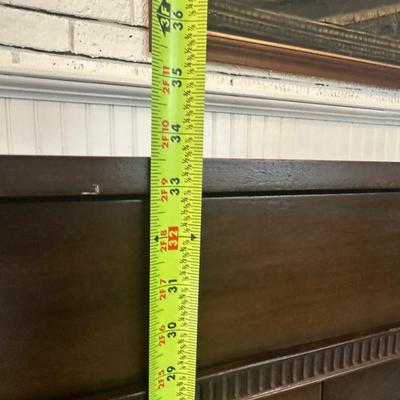 Vintage Petite Slant-Top Writing Desk with Storage Compartments