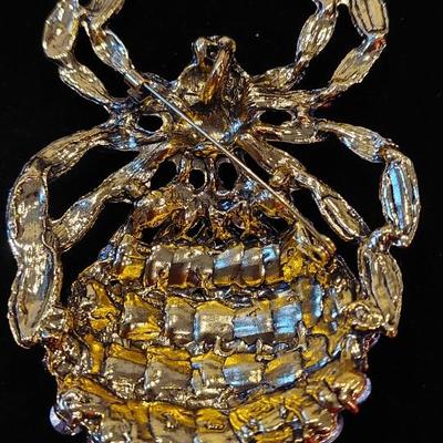 Beautiful Fashion Spider Brooch