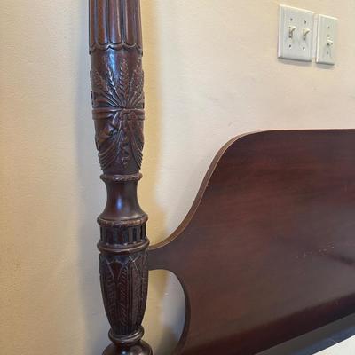 Drexel King-Size Four-Poster Bed Frame