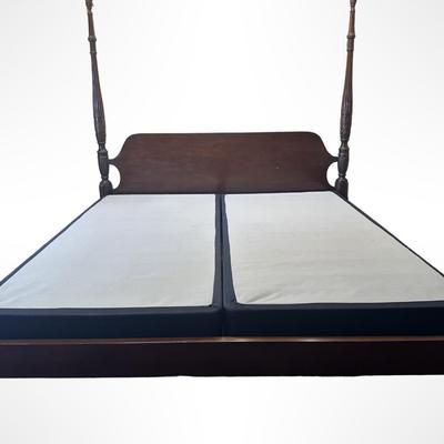 Drexel King-Size Four-Poster Bed Frame