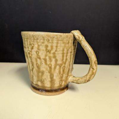 Folk Art Face 3D Mug With Makers Mark