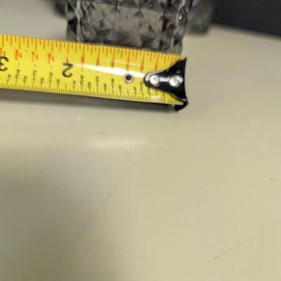 Art Deco Clear/Smoke Bottles