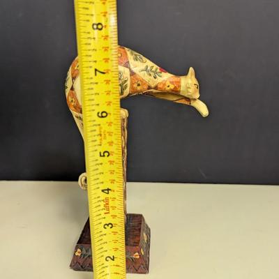 Jim Shore Style Cat Figurine